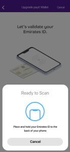 Verify Account Via NFC
